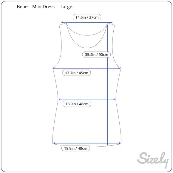 Bebe Shift Dress Large New with tags - Picture 5 of 5